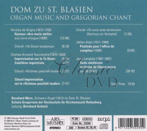 Dom zu St.Blasien - Organ Music & Gregorian Chant (CD)