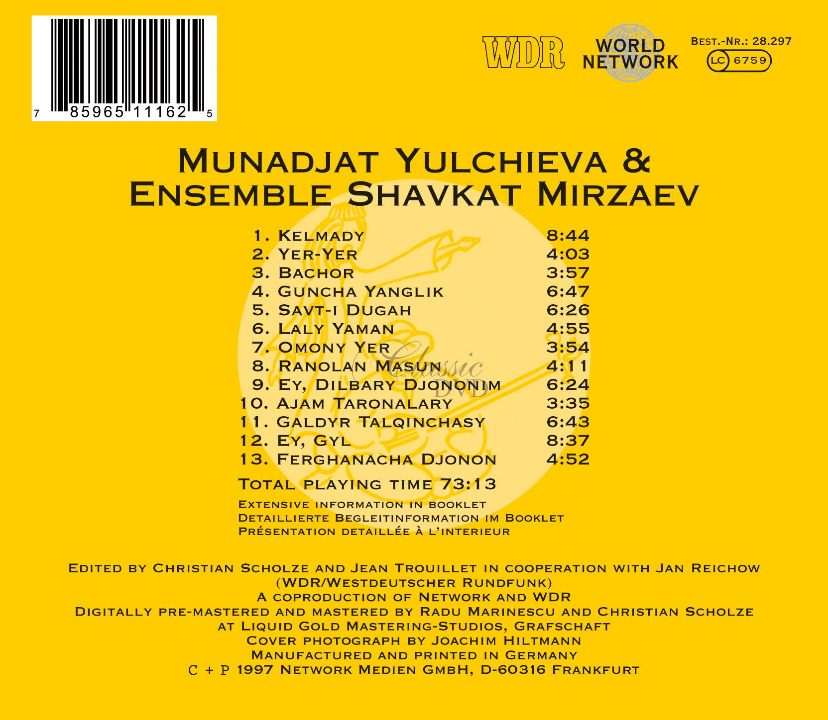 Uzbekistan - A Haunting Voice (CD)