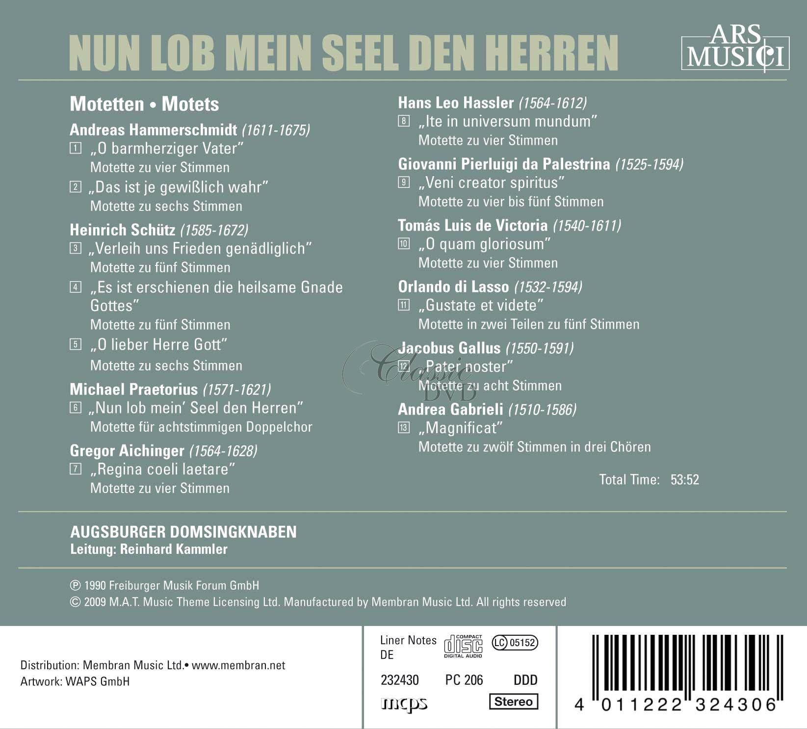 Augsburger Domsingknaben - Motetten (CD)