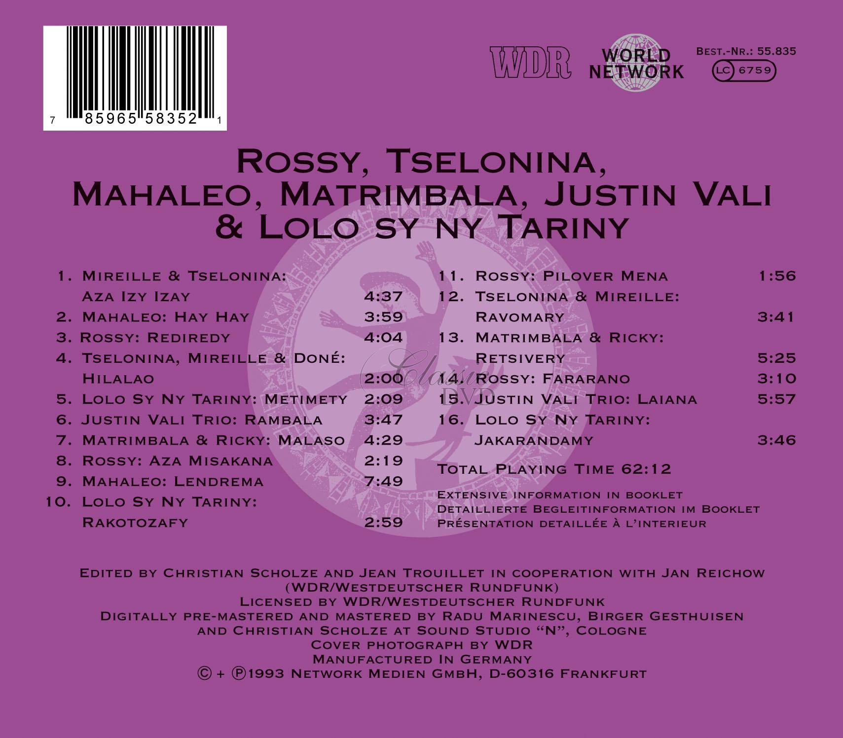 Madagascar - Music Of Madagascar (CD)