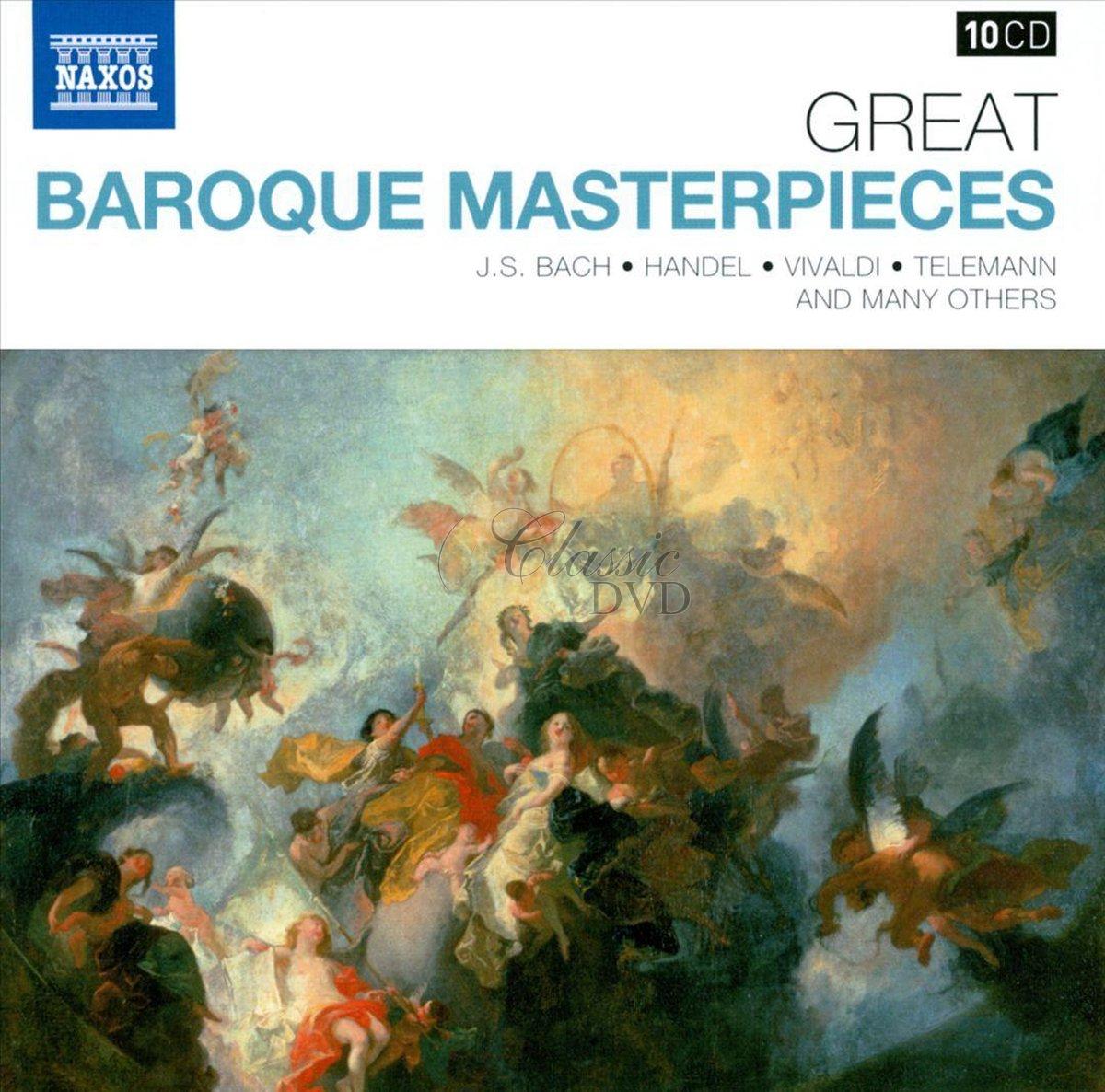 GREAT BAROQUE MASTERPIECES - DÁRKOVÁ EDICE (10CD)