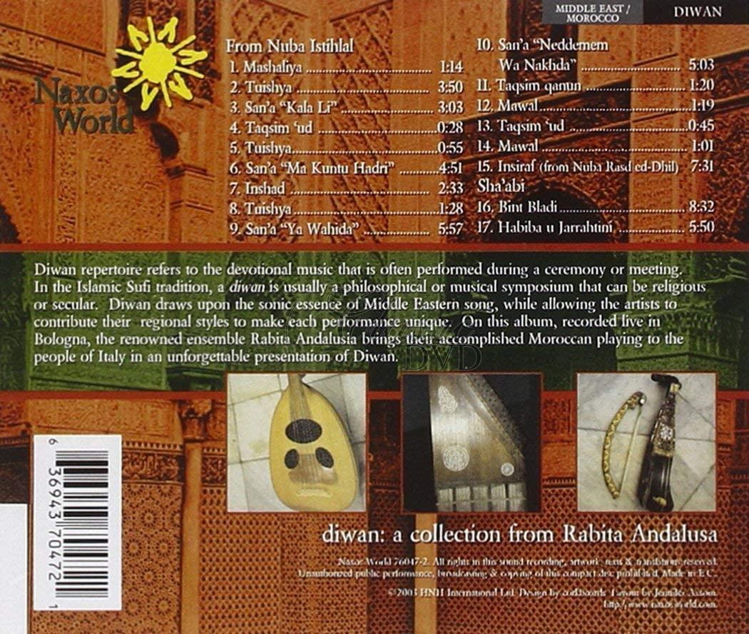 Rabita Andalusa: Diwan - Marocco (CD)