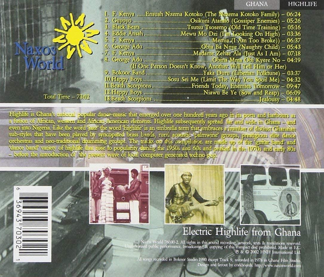 Electric Highlife: Sessions From the Bokoor Studios - Ghana (CD)