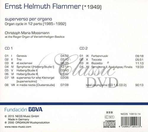Ernst Helmuth Flammer - superverso per organo (2CD)