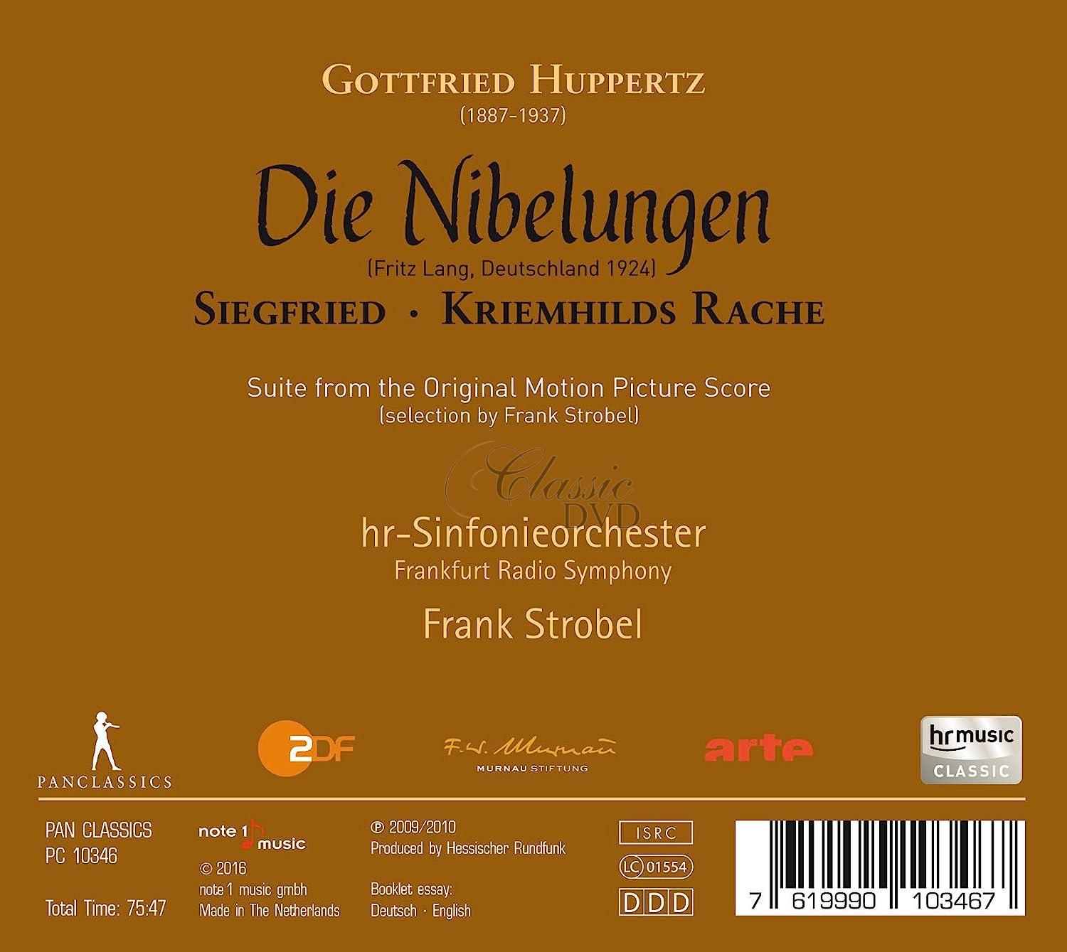 Gottfried Huppertz - Die Nibelungen (excerpts) (CD)