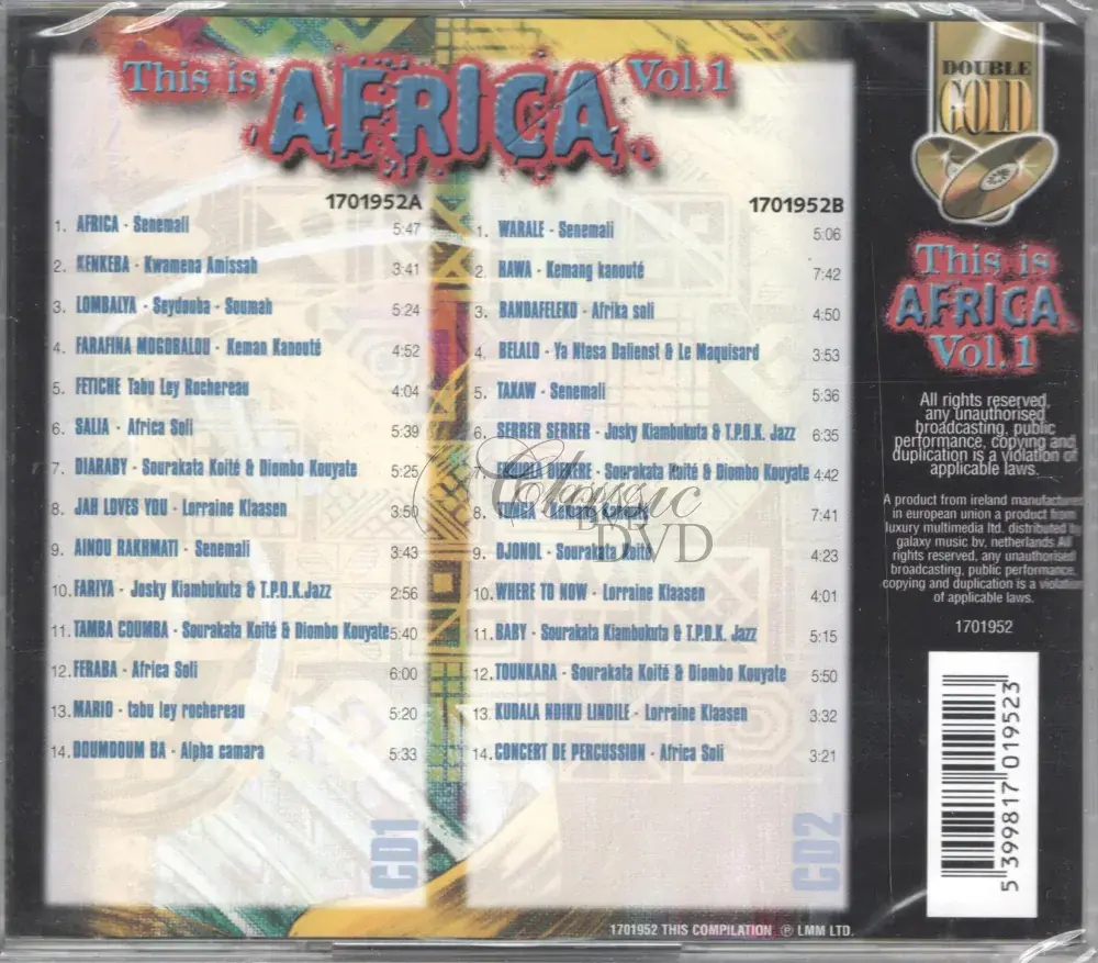 AFRICA: This Is Africa Vol.1 (2CD)