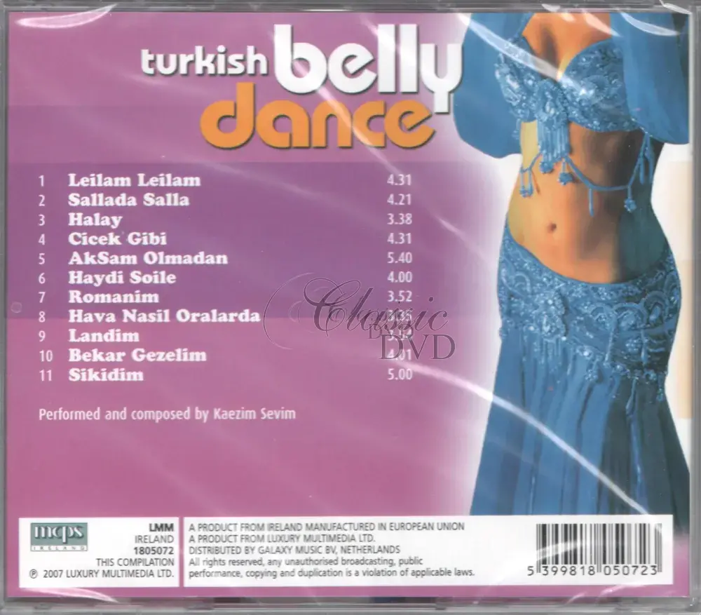 BELLYDANCE: TURKISH BELLY DANCE (CD)