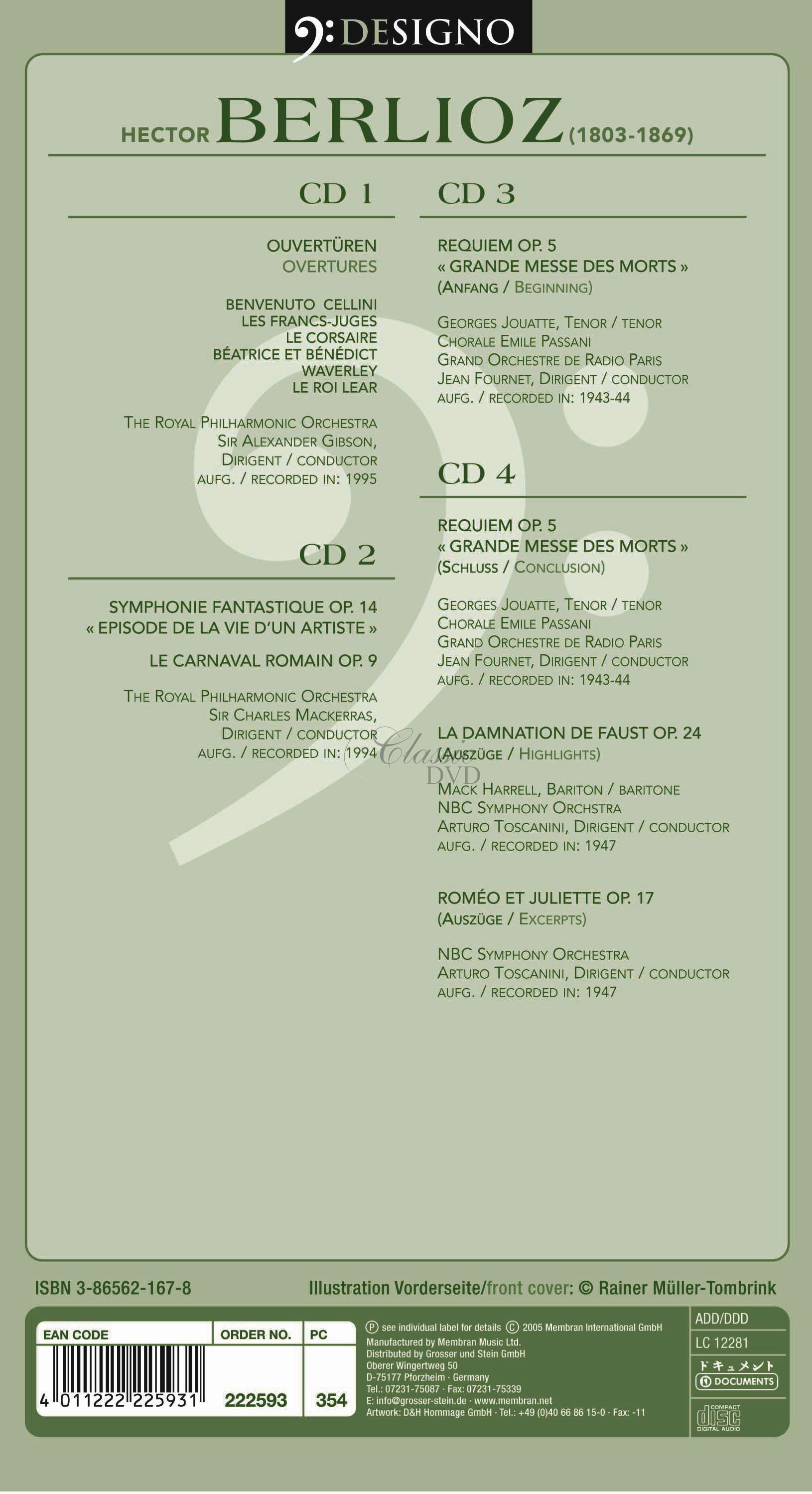 Hector Berlioz - Collection (4CD)