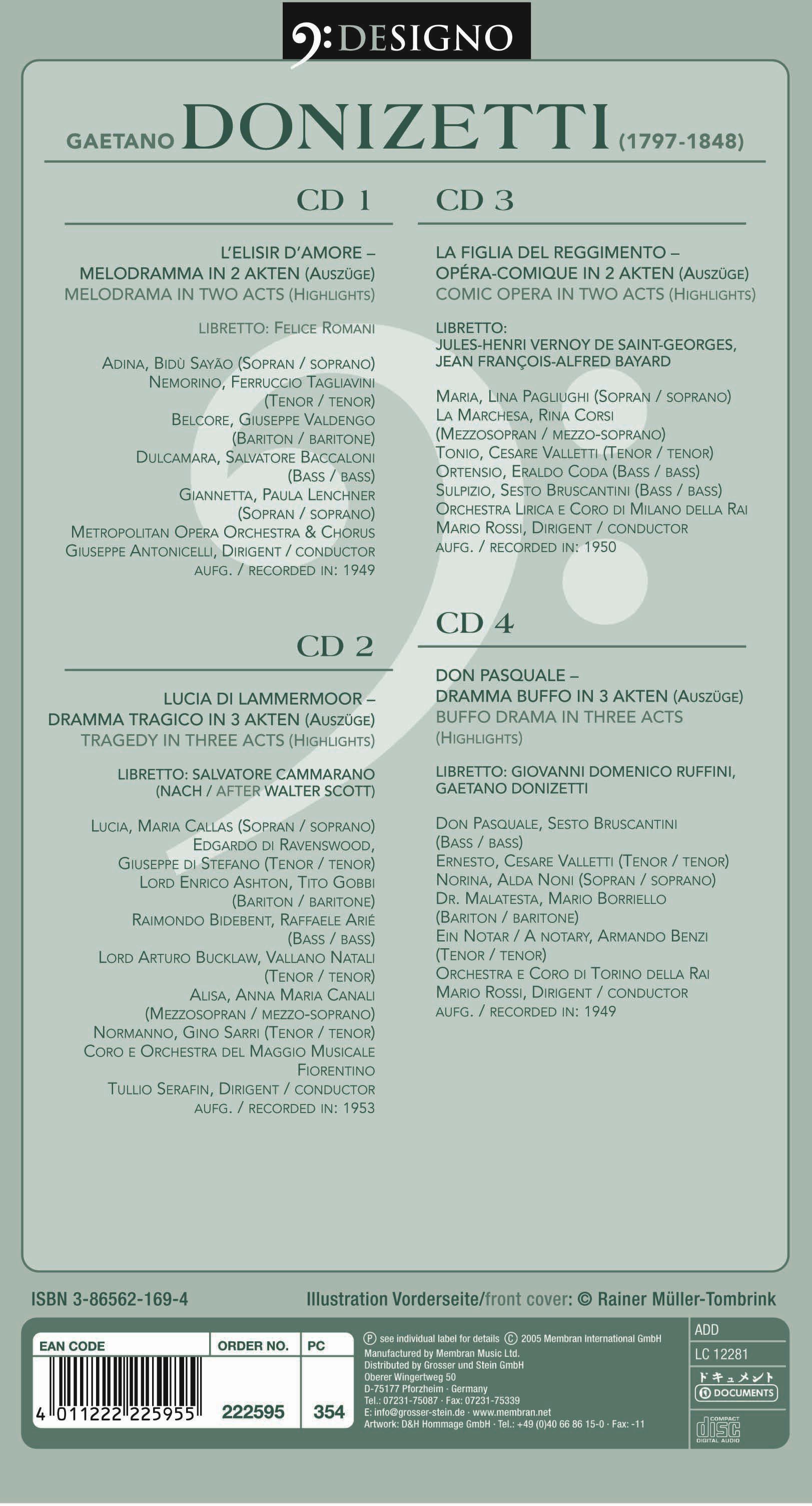 Gaetano Donizetti - Collection (4CD)