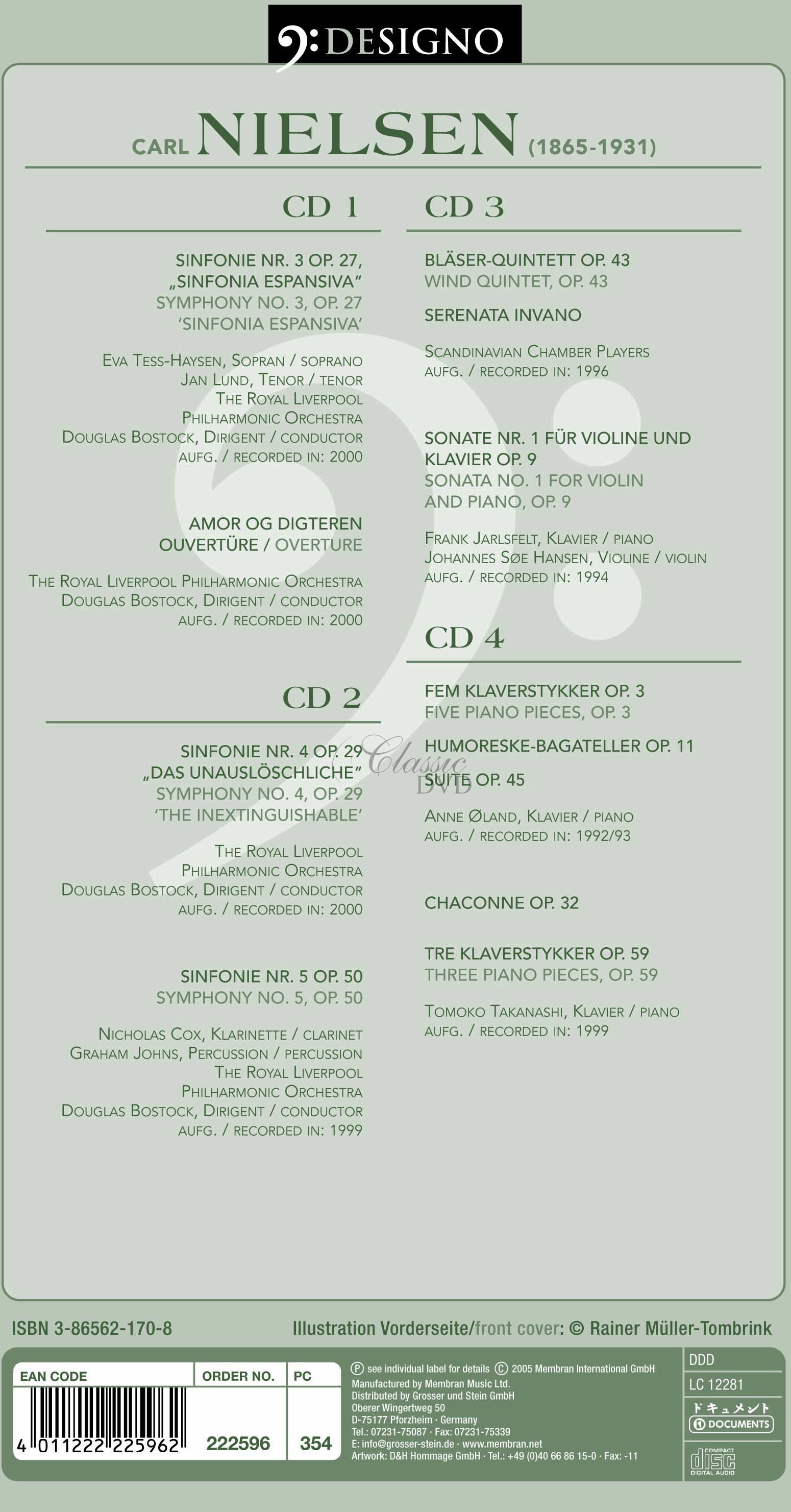 Carl Nielsen - Collection (4CD)