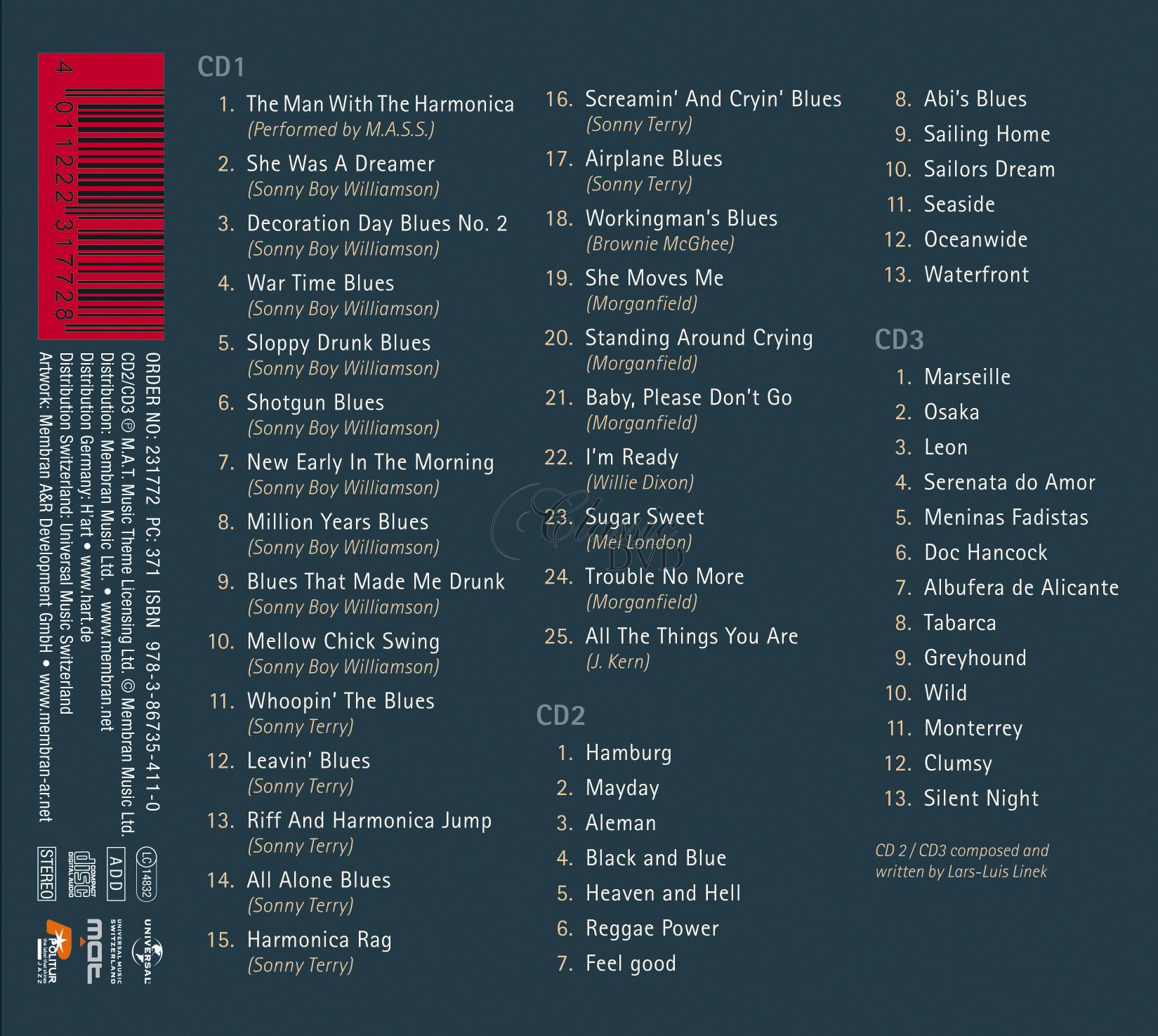 Harmonica Globetrotter (3CD)