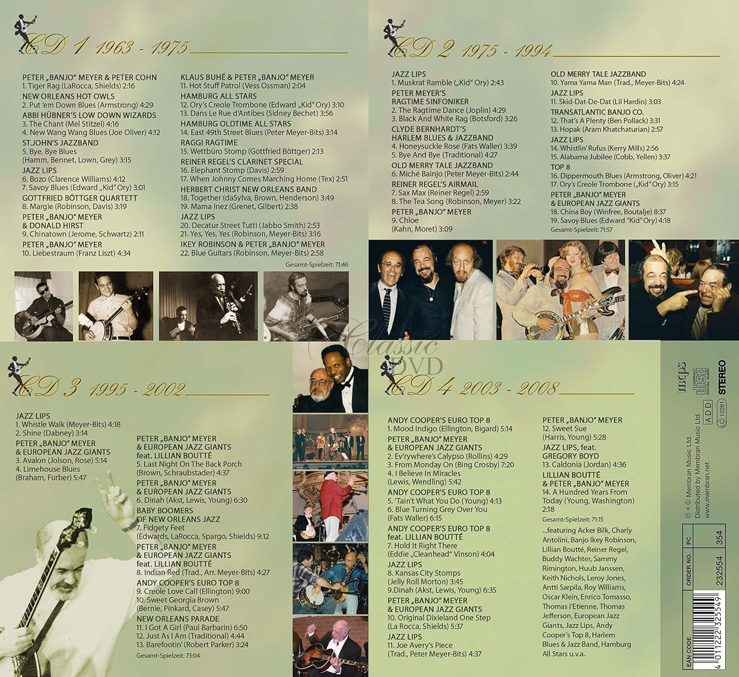 Peter 'Banjo' Meyer: 50 Years On Stage 1963-1975 (4CD)