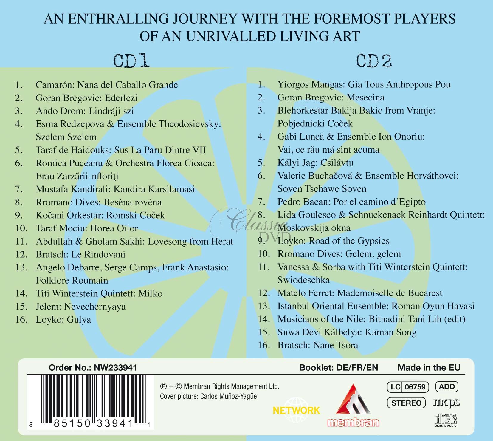 Road Of The Gypsies - L'Épopée Tzigane (2CD)