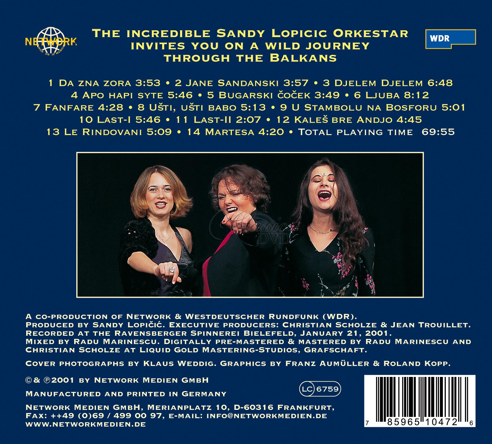 Sandy Lopicic Orkestar: Border Confusion (CD)