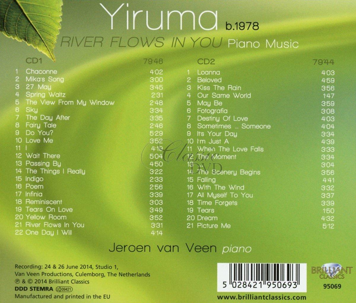 Yiruma: Piano Music - River Flows in You (2CD)