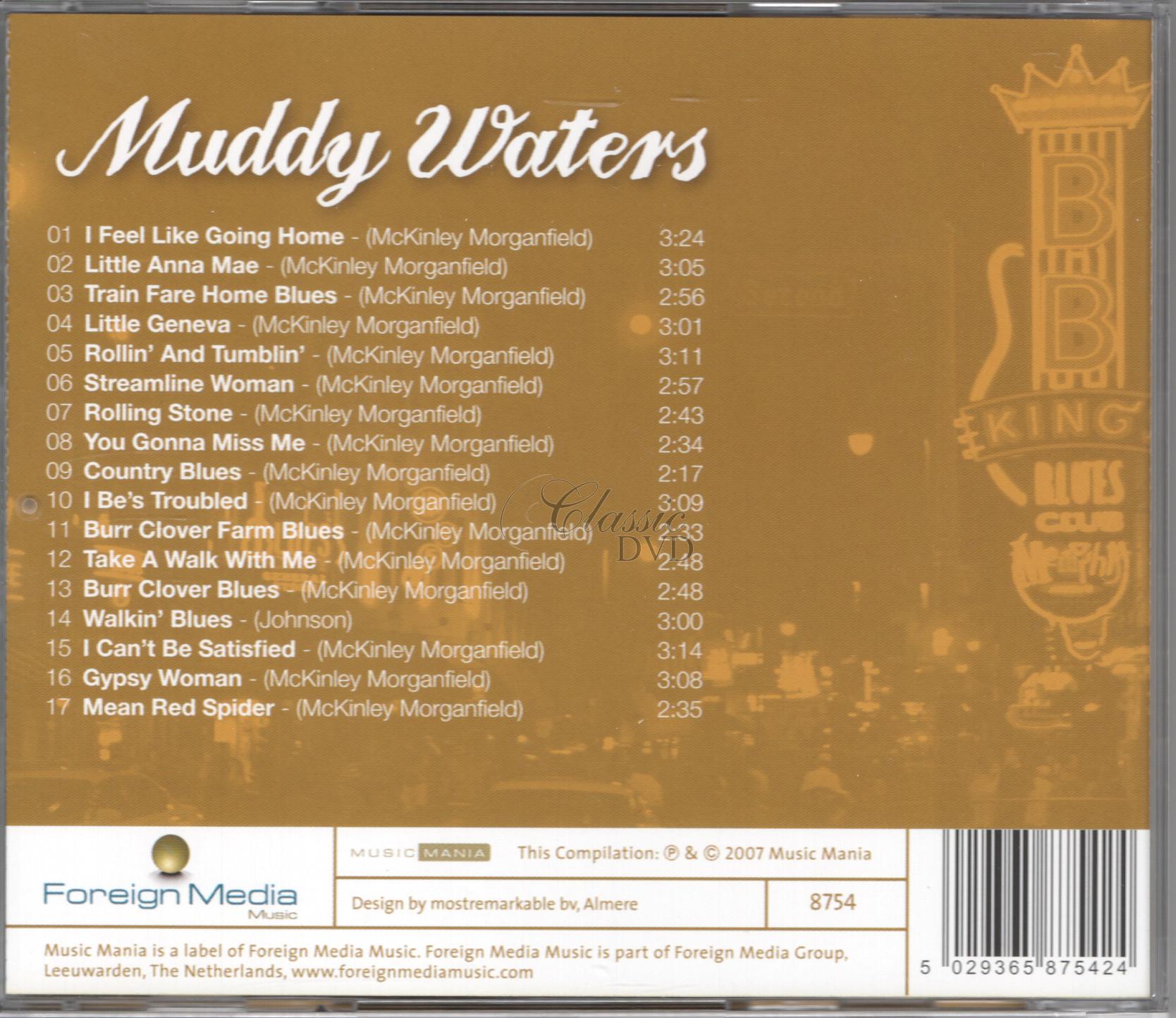 MUDDY WATERS Blues legends - Originální nahrávky (CD)
