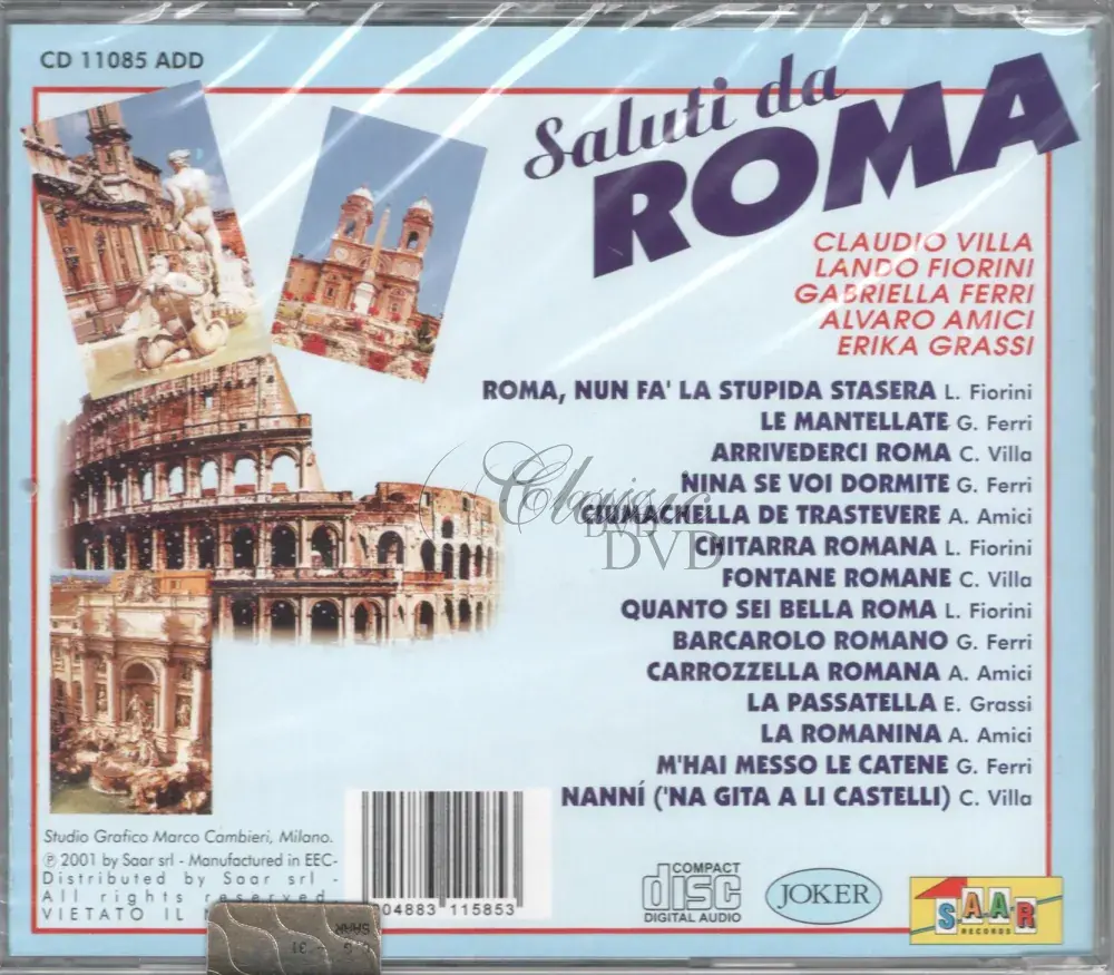 Saluti Da Roma (CD)