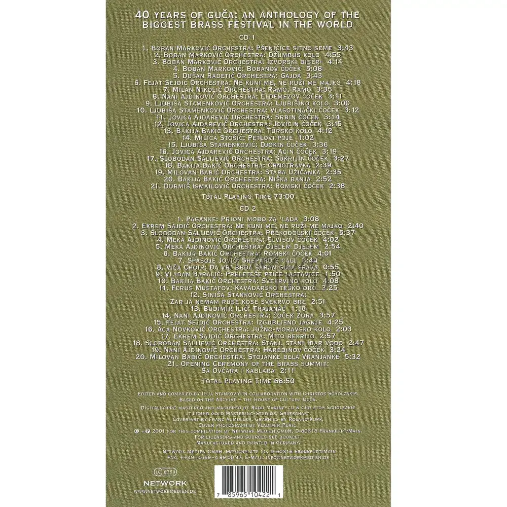 Golden Brass Summit - Fanfares (2CD)