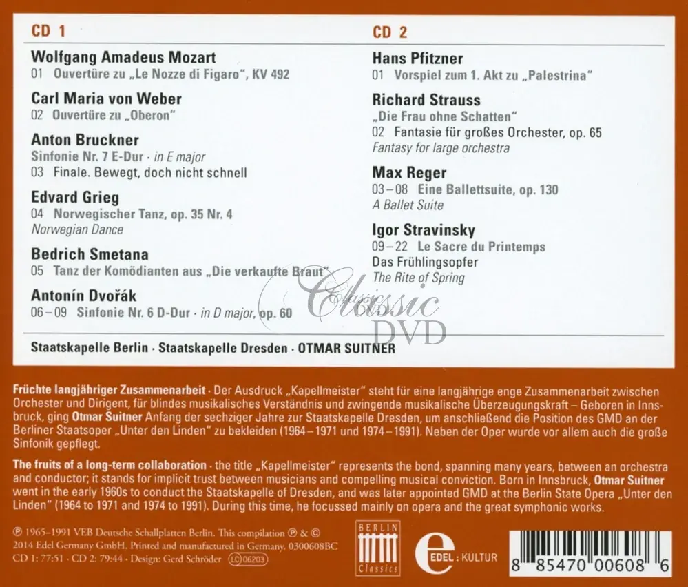 Otmar Suitner - Kapellmeister-Edition (2CD)