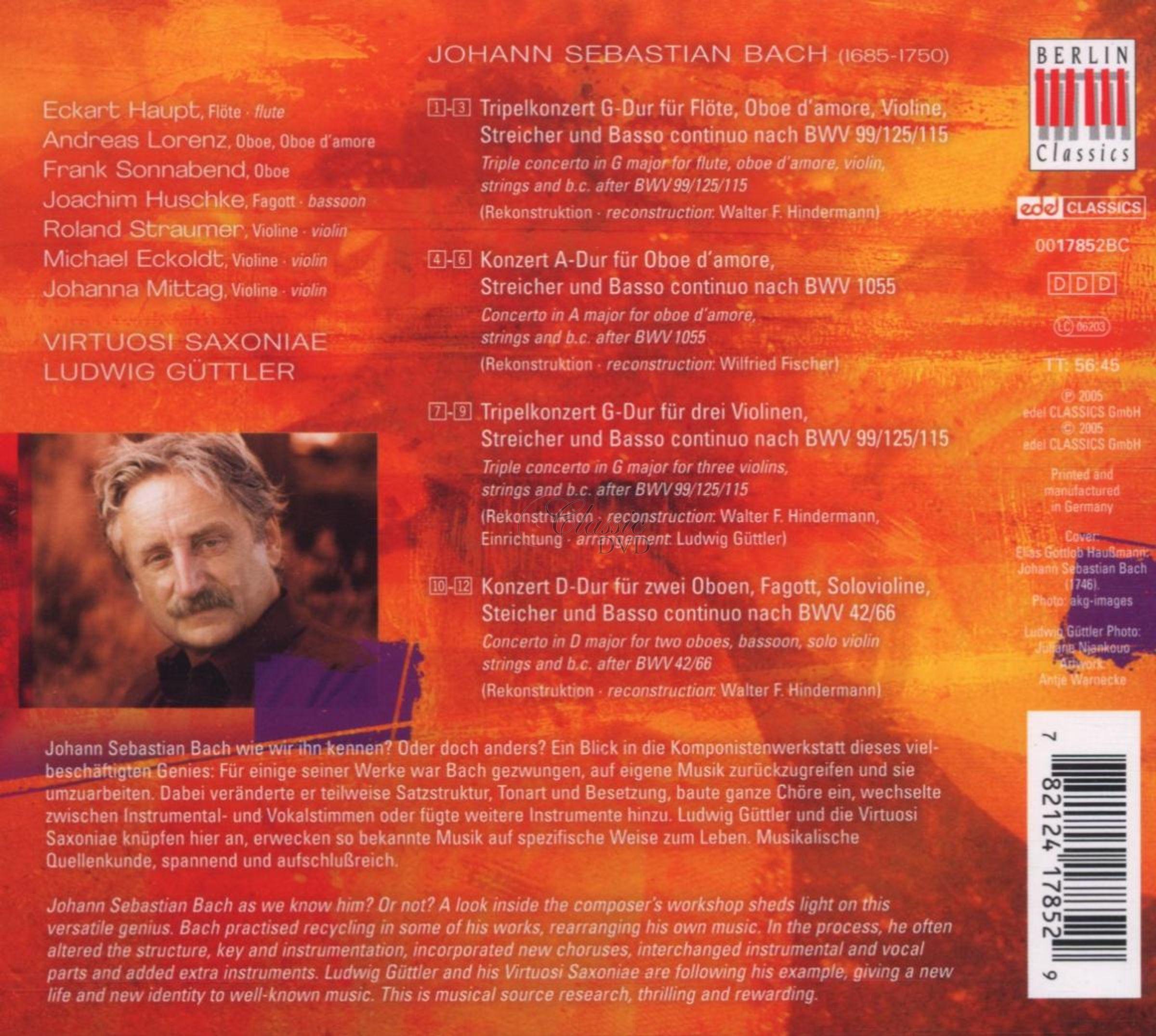 BACH - A Different Kind Of Bach (CD)