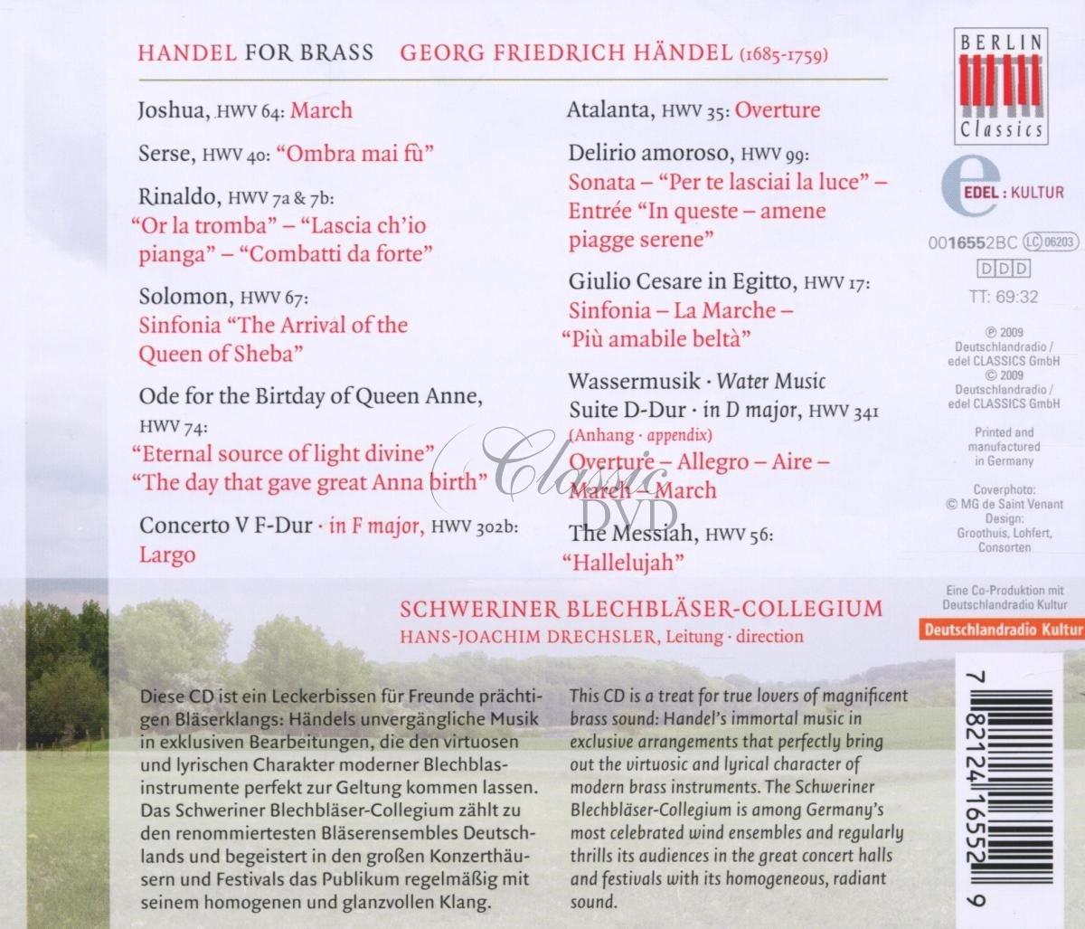 Händel For Brass (CD)