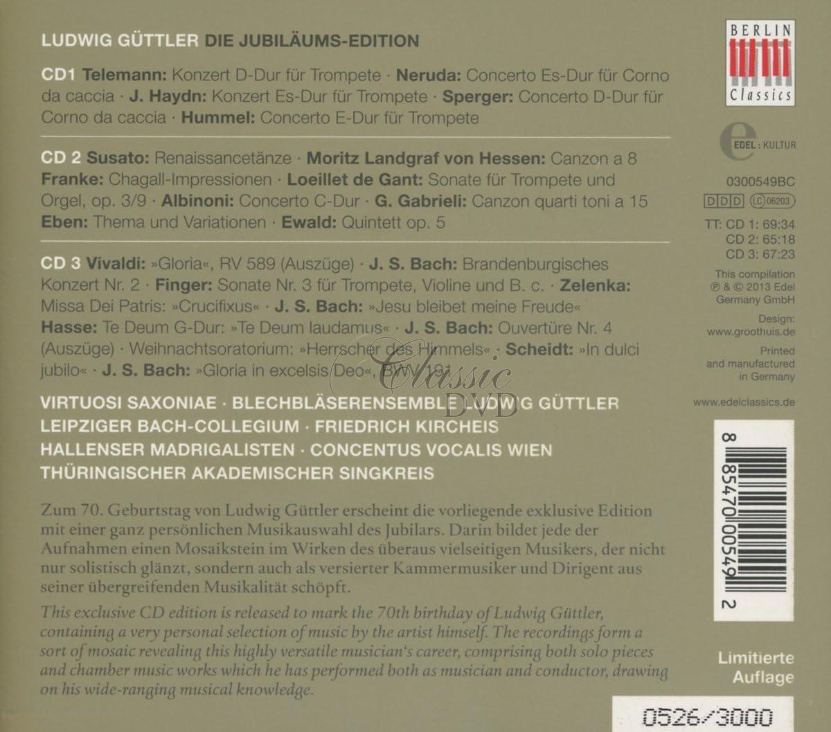 Ludwig Güttler - Die Jubiläums-Edition (3CD)