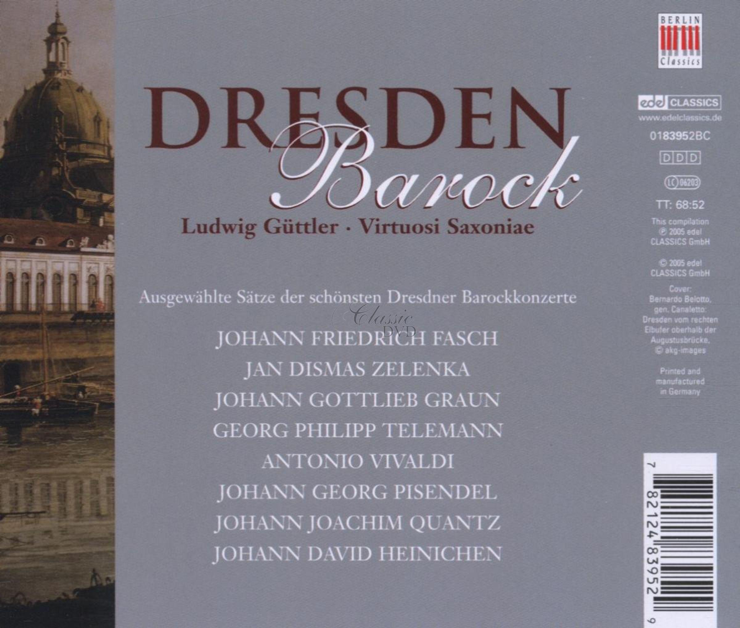 Ludwig Güttler - Dresden Barock (CD)