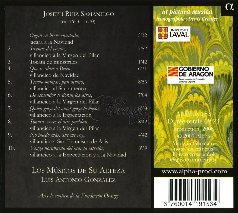 Joseph Ruiz Samaniego: La vida es sueno (CD)