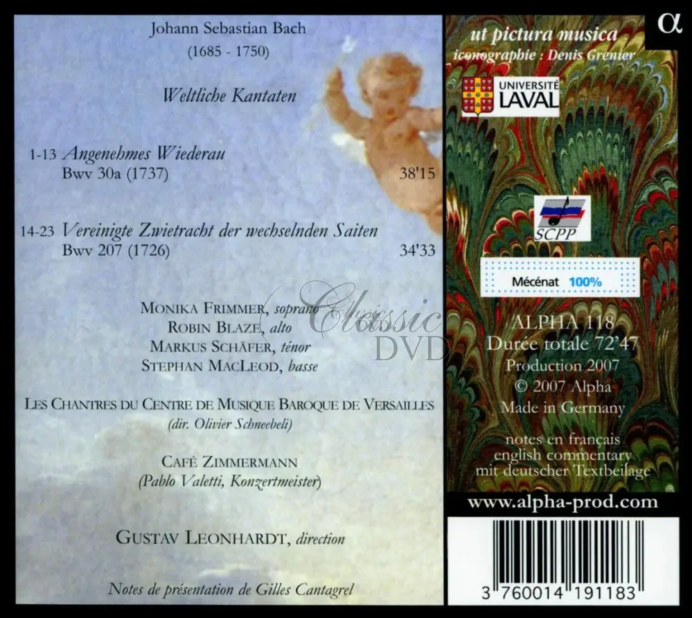 Johann Sebastian Bach: Kantaten BWV 31a & 207 (CD)