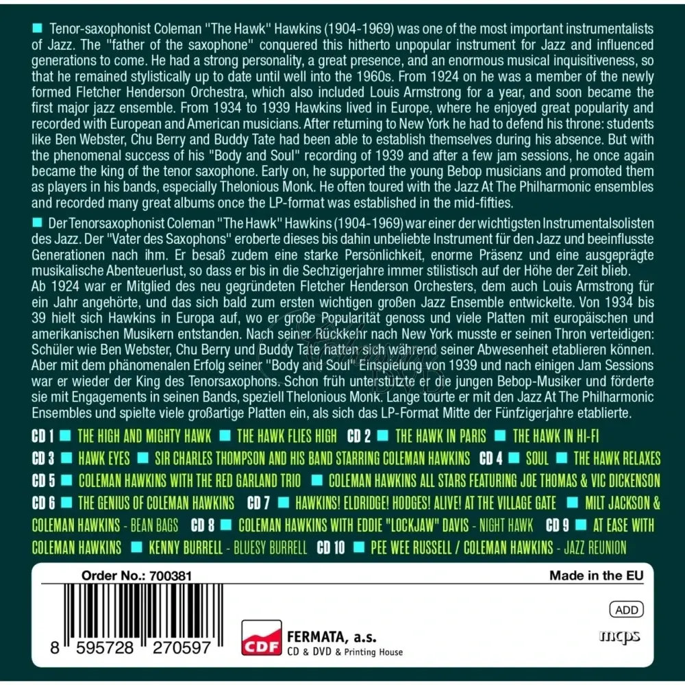 Bossa Nova: The Cool Sound from Brazil - 17 Original Albums (10CD)