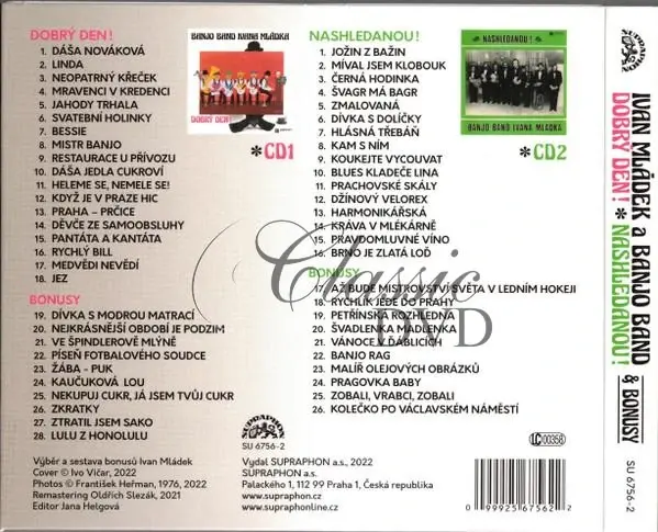 IVAN MLÁDEK Dobrý den! & Nashledanou! & Bonusy (2CD)