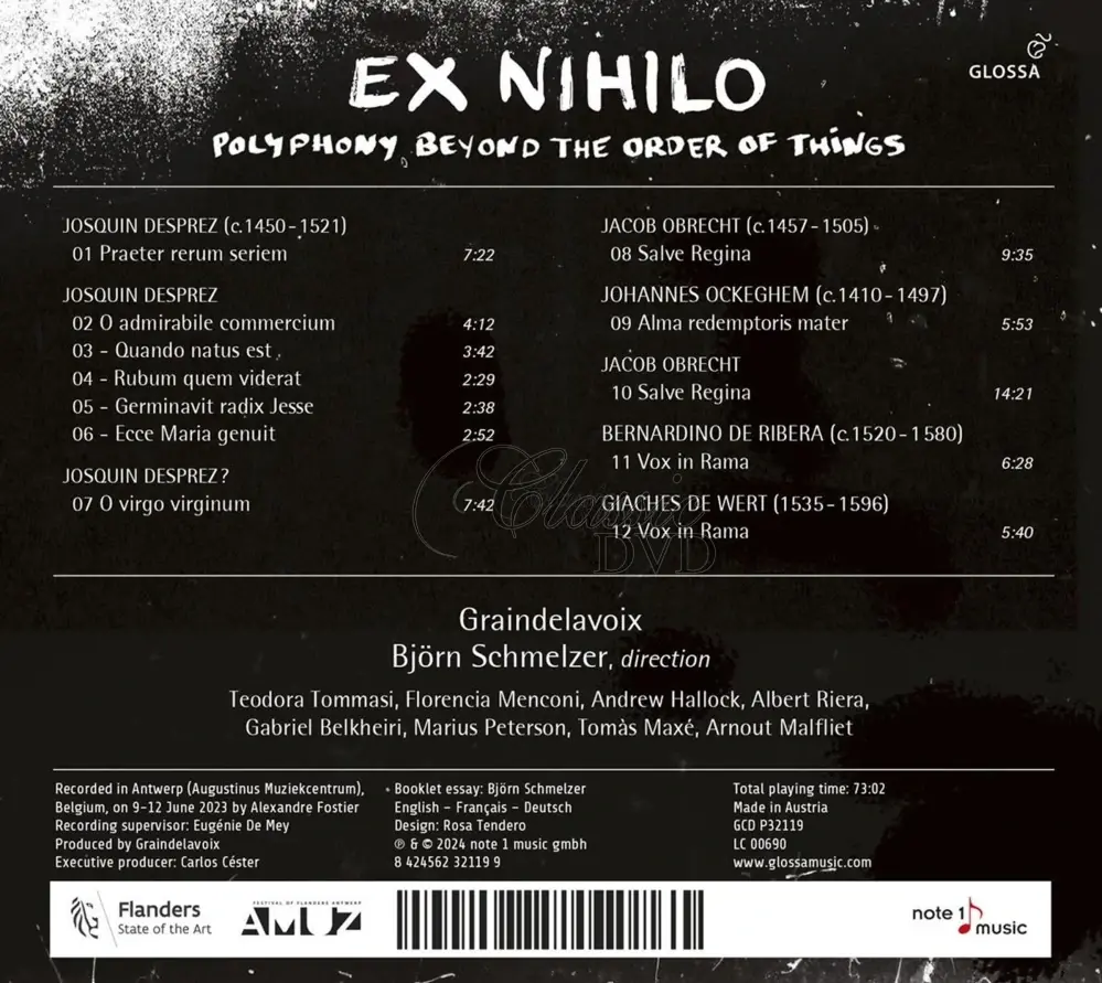 Ex Nihilo: Polyphony Beyond the Order of Things (CD)
