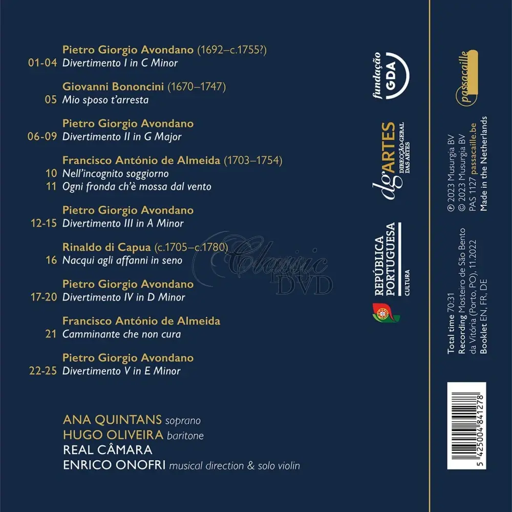 Lusitano Impero: Hidden Gems of the Portuguese Baroque (CD)