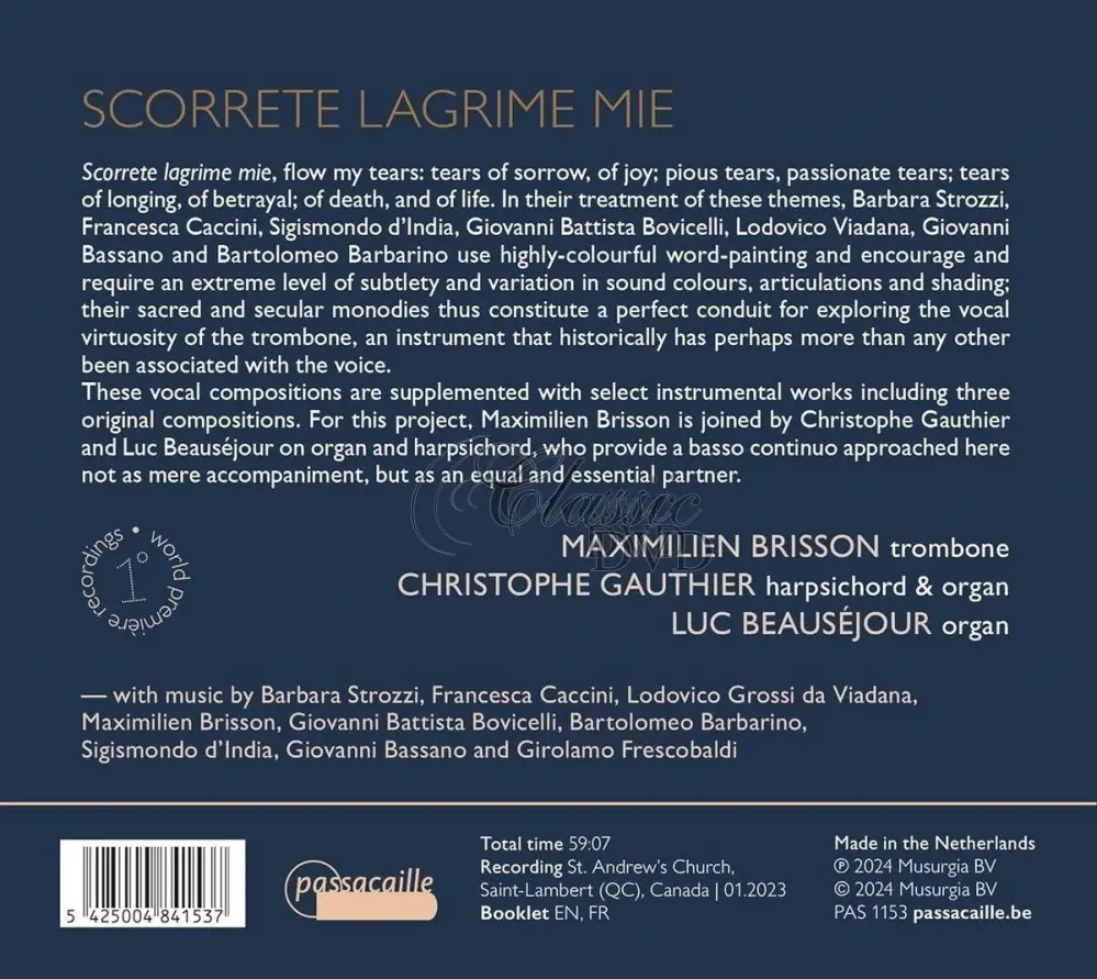 Scorrete Lagrime Mie (CD)