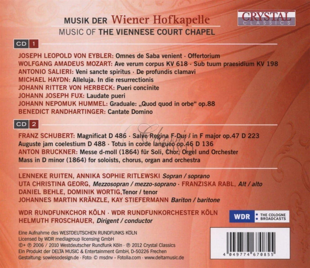 Musik der Wiener Hofkapelle (2CD)