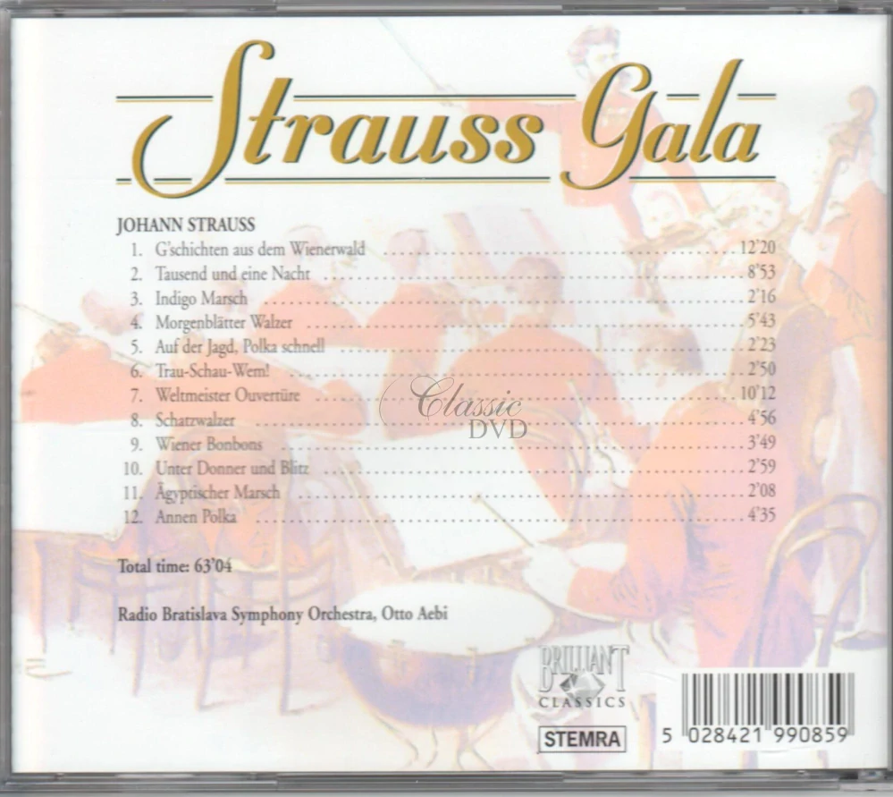 JOHANN STRAUSS G'schichten Aus Dem Wienerwald / Morgenblätter / Auf Der Jagd (CD)