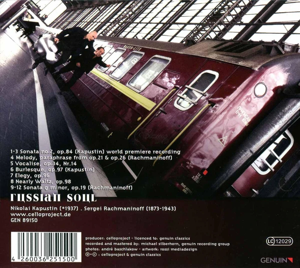 Cello Project - Russian Soul: Kapustin, Rachmaninov (CD)