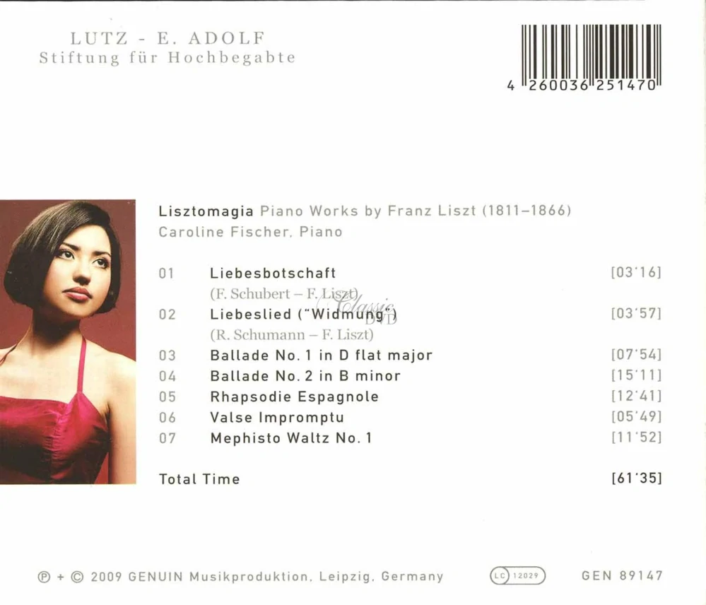 Franz Liszt: Piano works (CD)