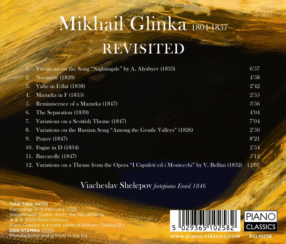 Mikhail Glinka (1804–1857) - Revisited (CD)
