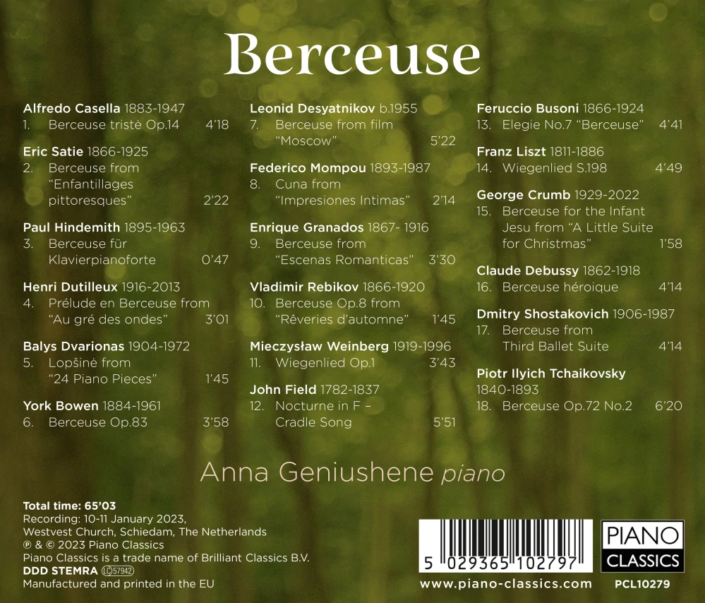 Berceuse (CD)