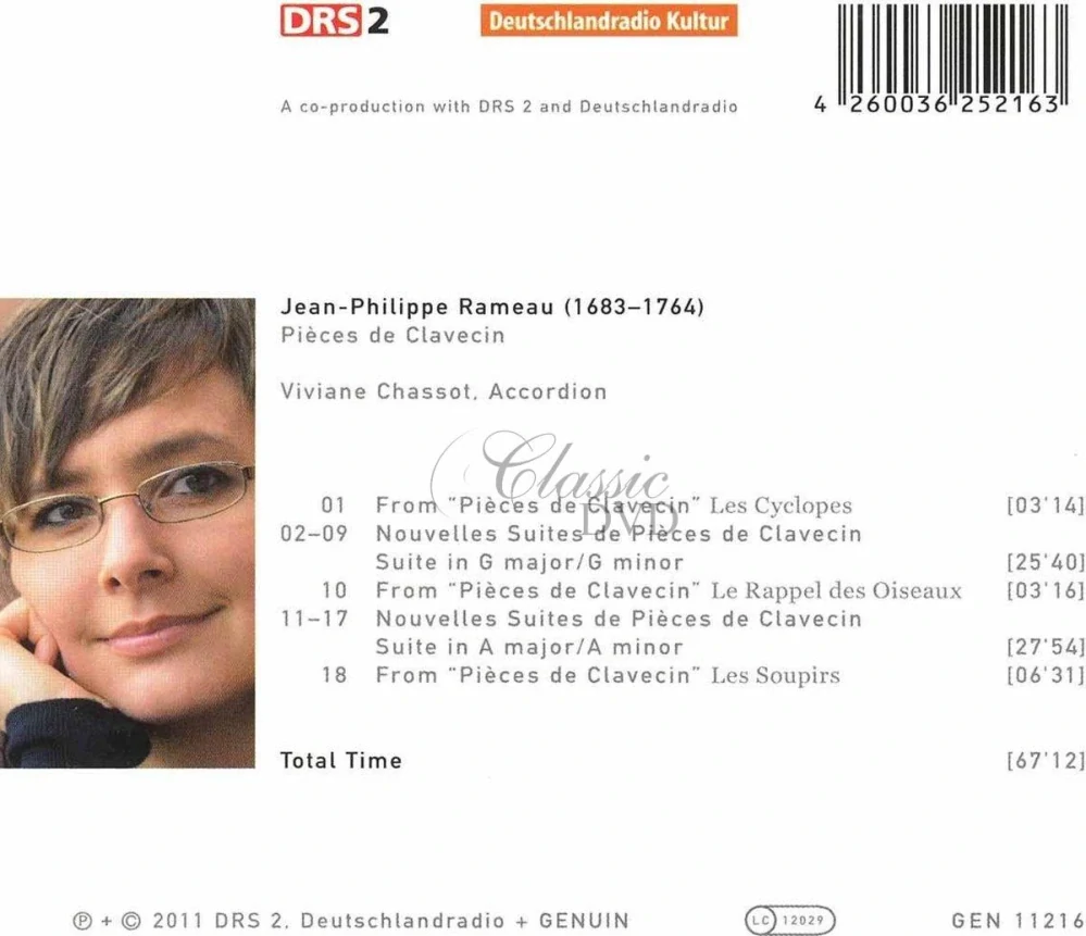 Jean-Philippe Rameau (1683–1764) - Pièces de Clavecin (CD)