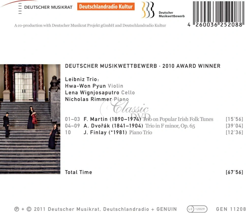 Leibniz Trio – Works for Piano Trio (CD)