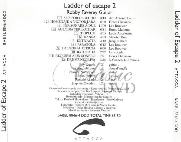 Robby Faverey – Ladder of Escape 2 (CD)
