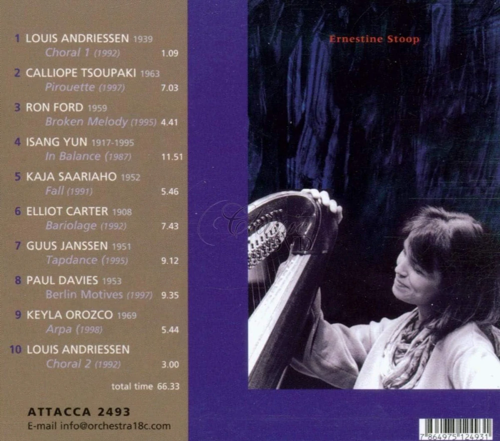 Ladder of Escape 9 : Ernestine Stoop – harp (CD)