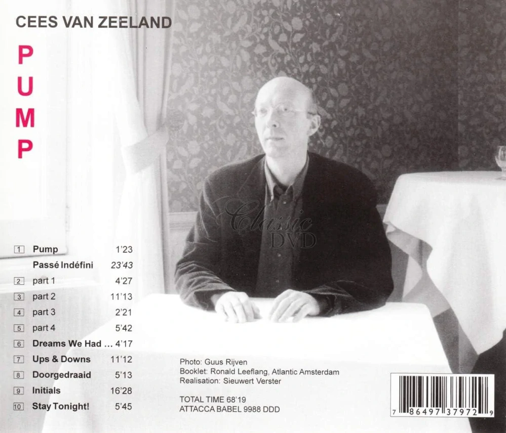 Cees van Zeeland – Pump (CD)
