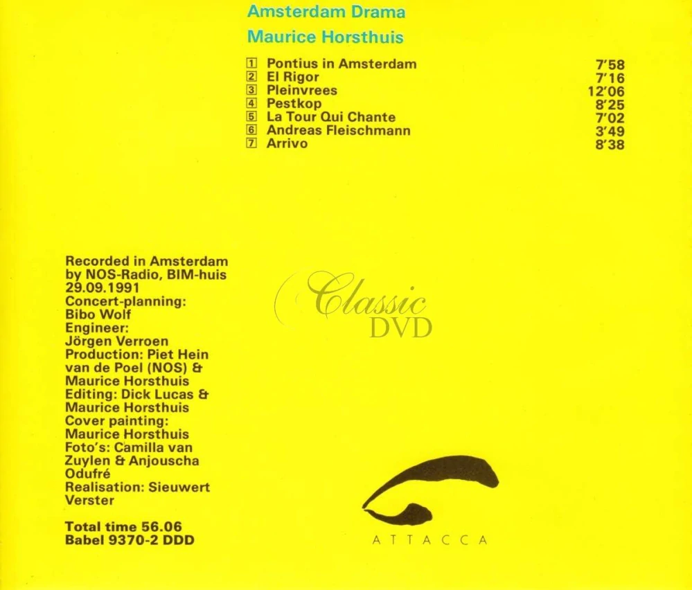 Maurice Horsthuis – Amsterdam Drama (CD)