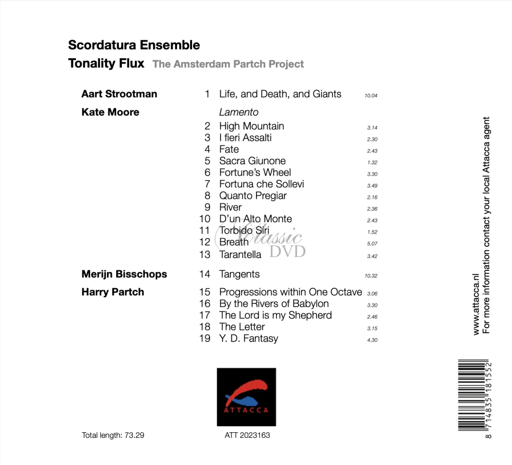 Tonality Flux – Scordatura Ensemble (CD)