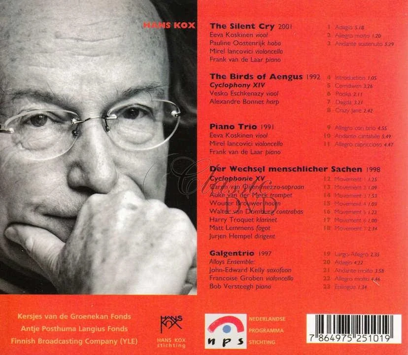 Hans Kox – The Silent Cry (CD)