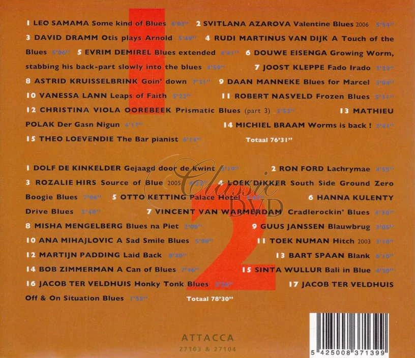 Red, White & Blues — 32 New Dutch Blues (2CD)