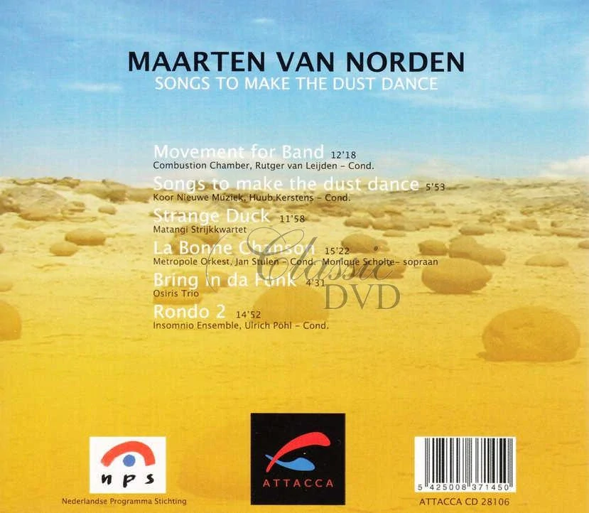 Maarten van Norden – Songs to make the dust dance (CD)